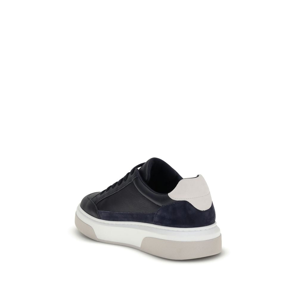Gancini-Sneakers aus Leder