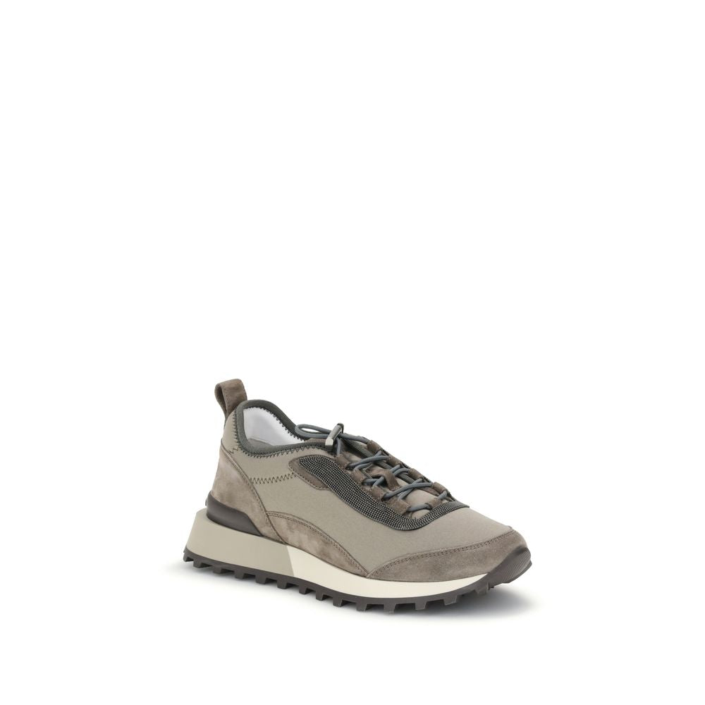 Leder-Sneakers