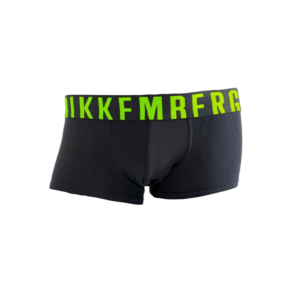 Schwarze Herren-Boxershorts aus Baumwolle
