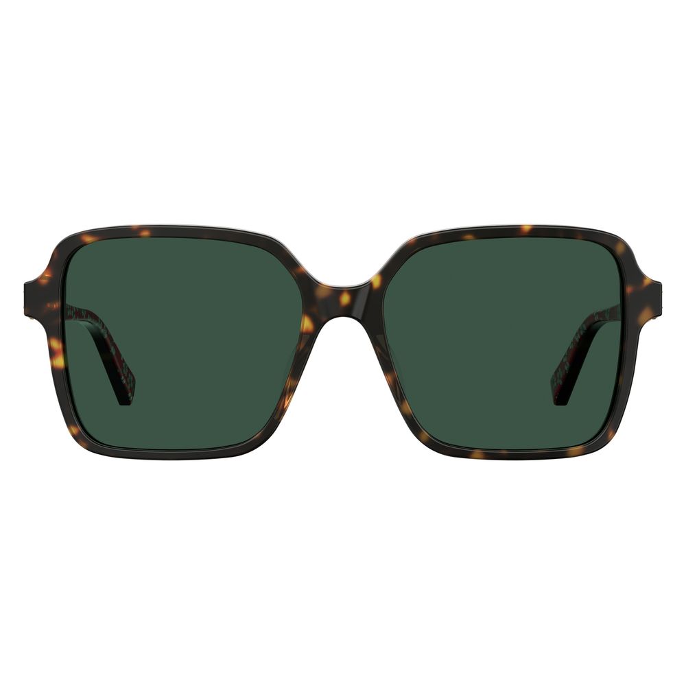Braune Acetat-Sonnenbrille