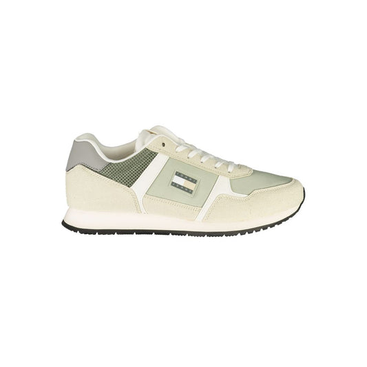 Grüner Polyester Herren Sneaker