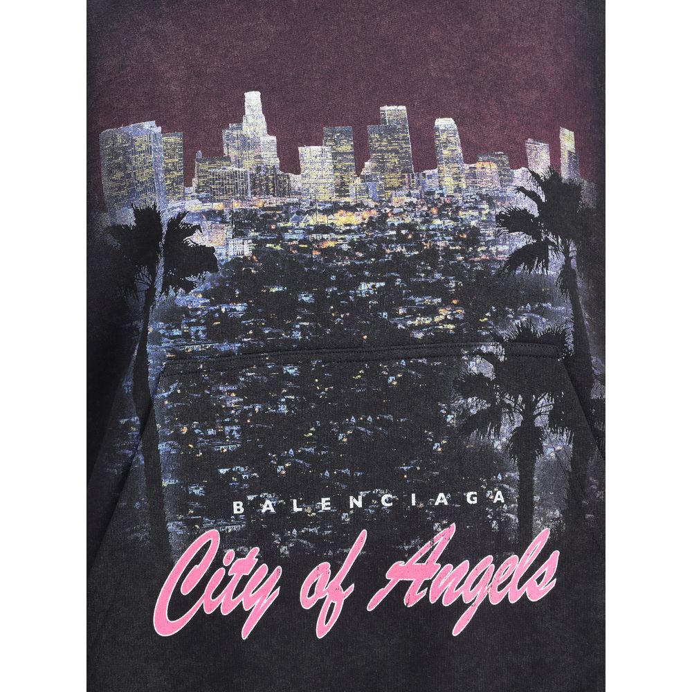 Kapuzenpullover „Stadt der Engel“