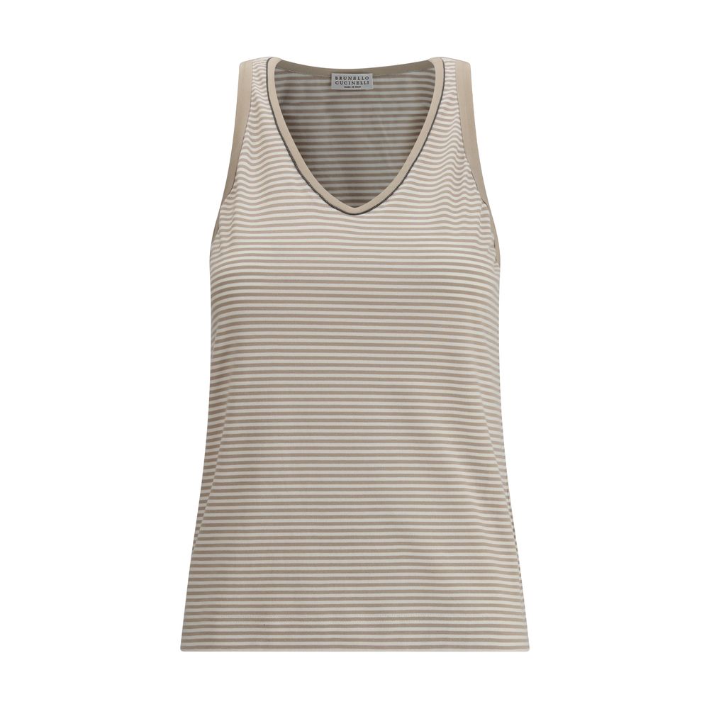Gestreiftes Tanktop