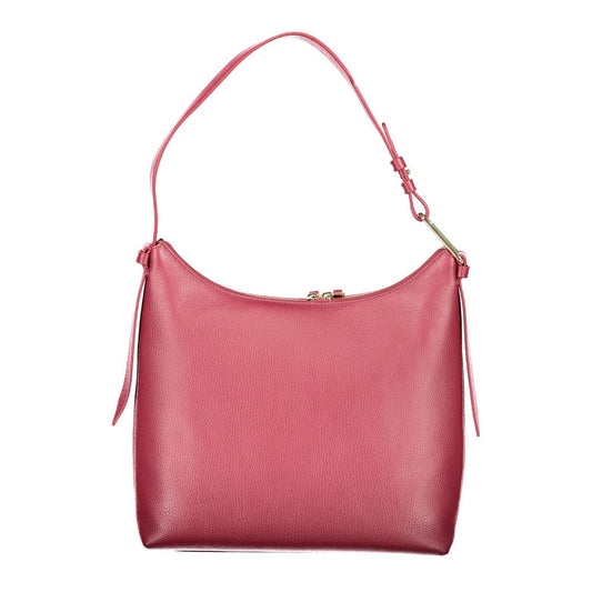 Purple Leather Women Handbag