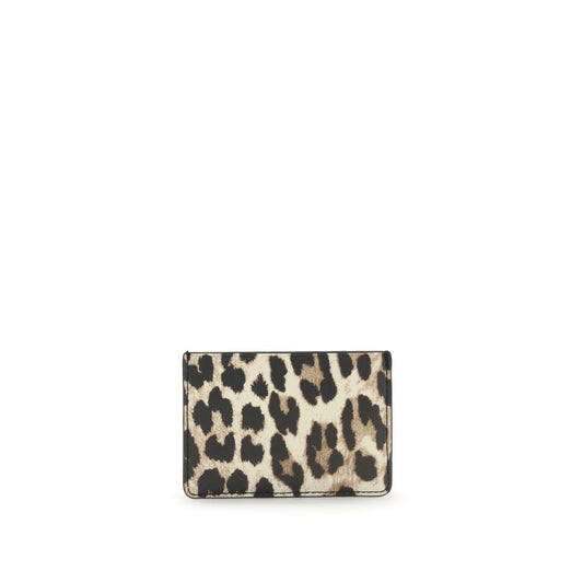 GANNI BOU CARD HOLDER PRINT