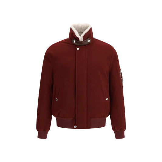 Wool flannel Down Jacket