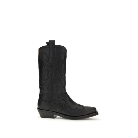 Embroidered Western Boots