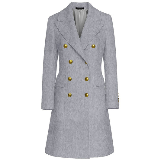 Gray Wool Jackets & Coat