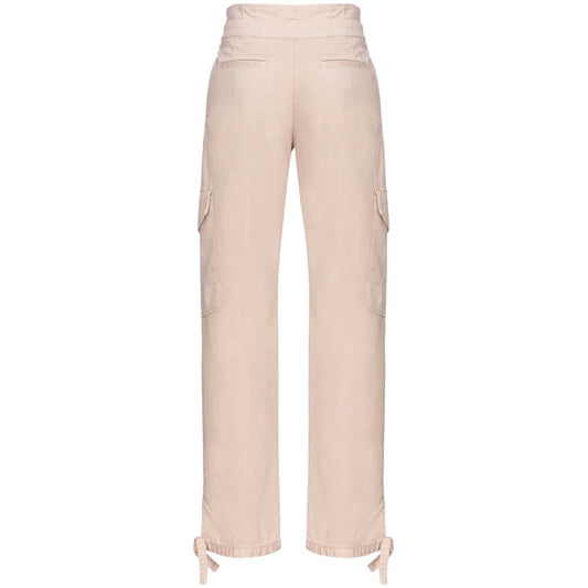 Pink Cotton Jeans & Pant