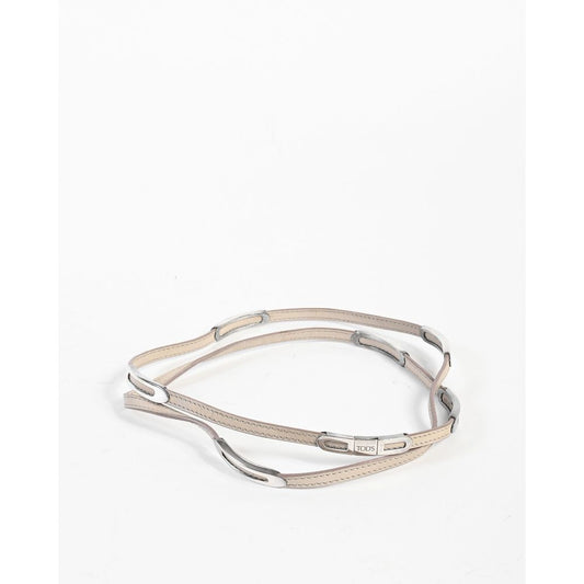 Beige Leather Jewellery