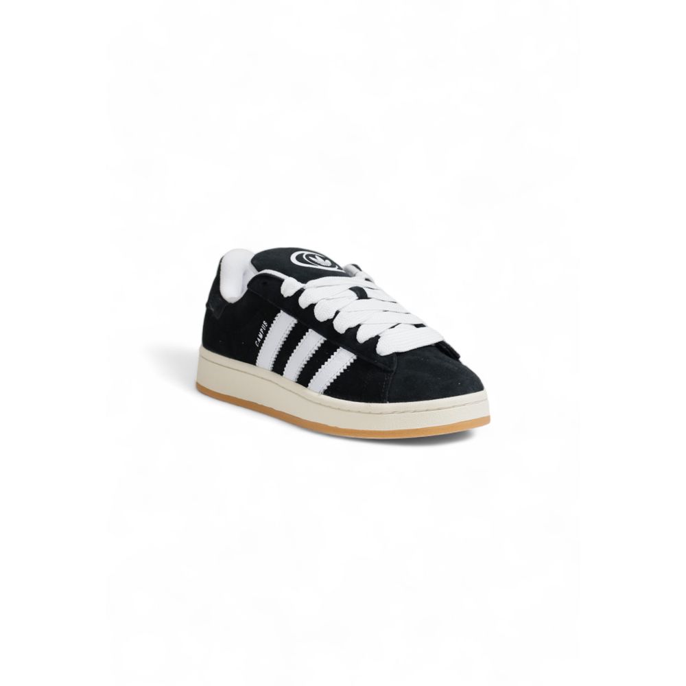 Schwarzer Wildleder-Sneaker