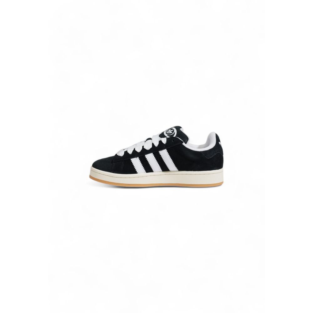 Schwarzer Wildleder-Sneaker