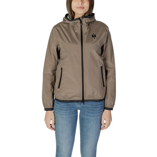 Green Polyamide Jackets & Coat