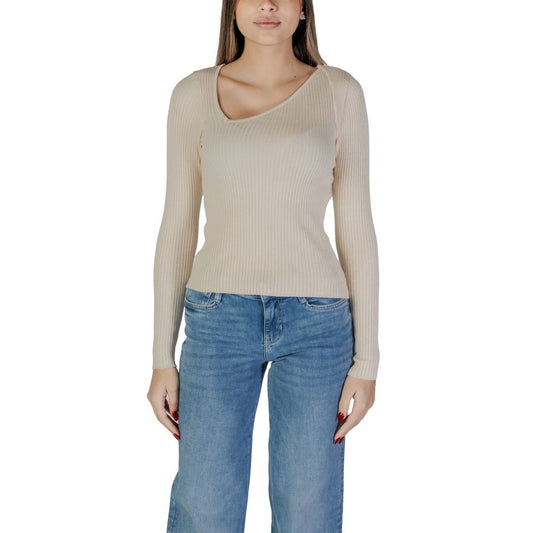 Cream Viscose Sportswear