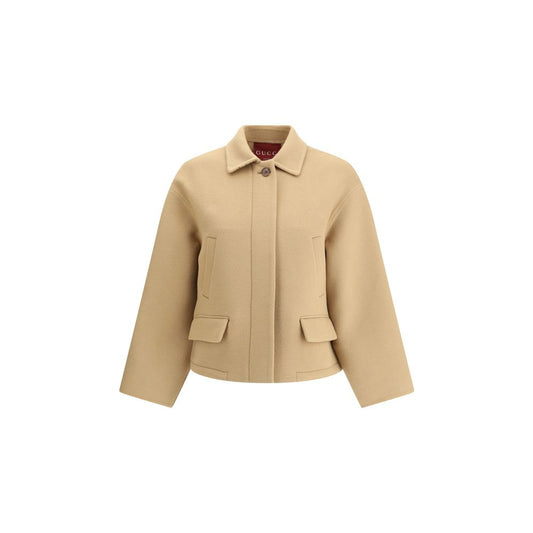 Zipped Wool Caban