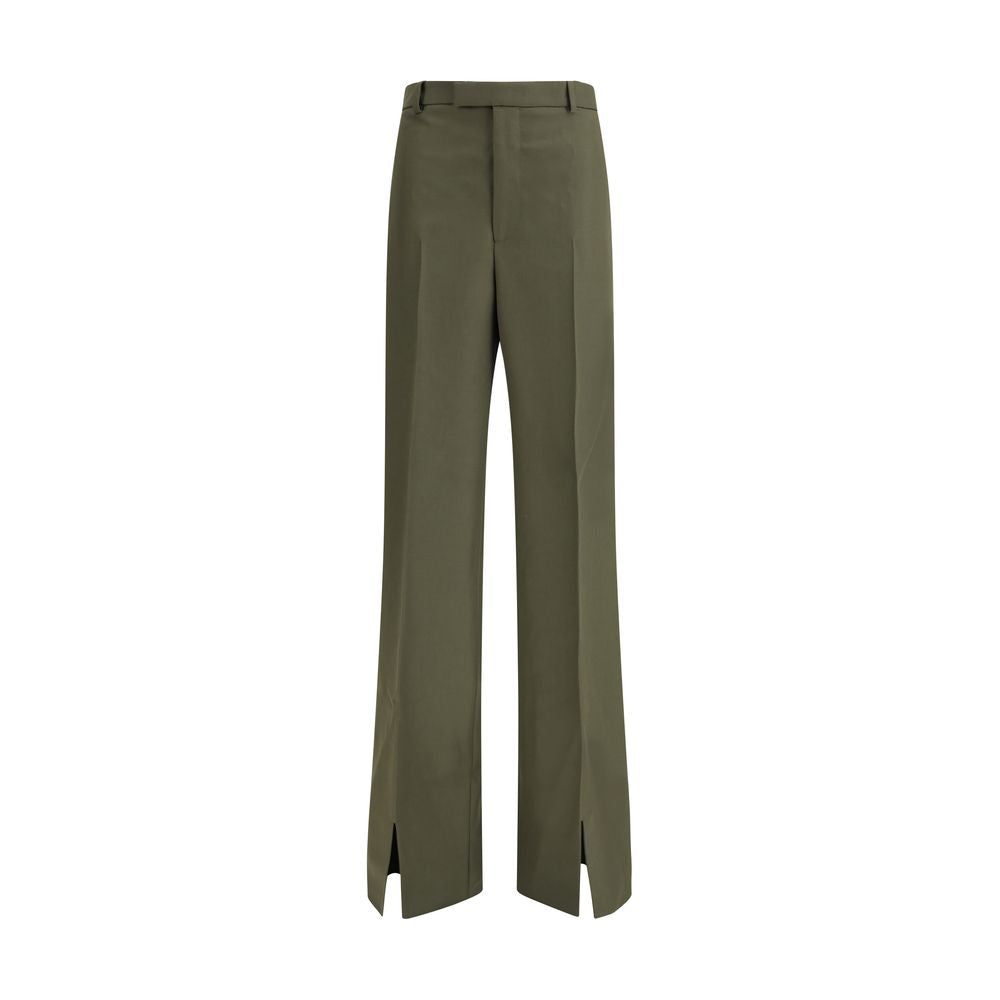 Boyfriend Trousers with embroidered logo