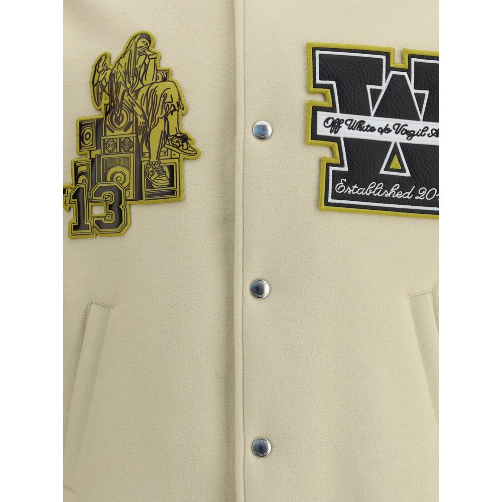 Lion Wool Varsity Jacket