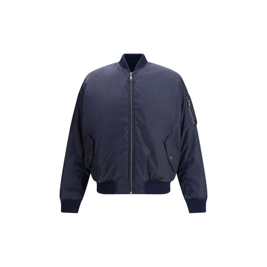 Bomber Jacket with rib-knit collar
