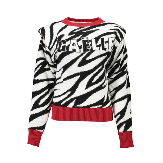 White Polyester Sweater