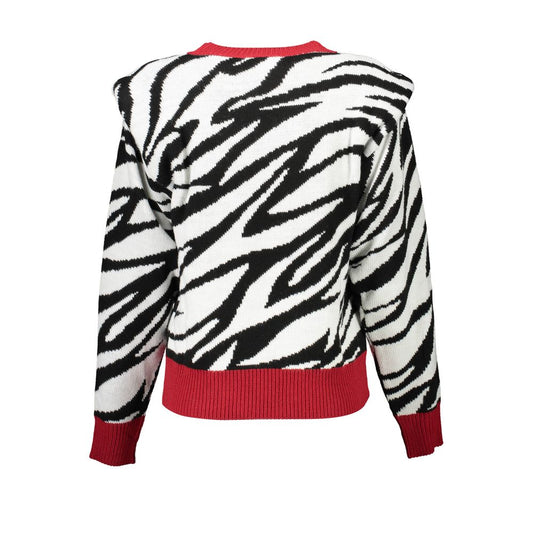 White Polyester Sweater