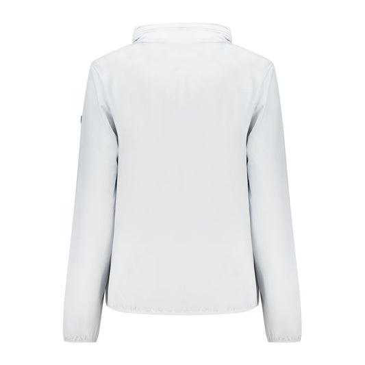 Gray Polyester Jackets & Coat