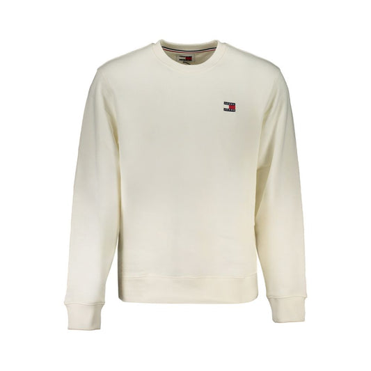 White Cotton Sweatshirt